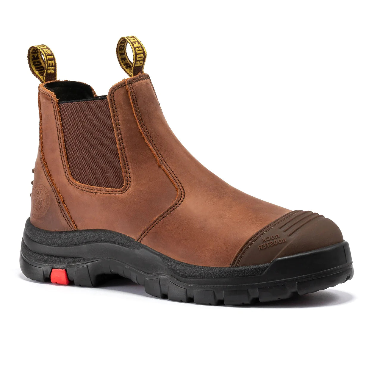 ROCKROOSTER AK224ST STEEL TOE Brown