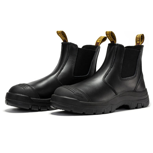 ROCKROOSTER AK227EH STEEL TOE Black