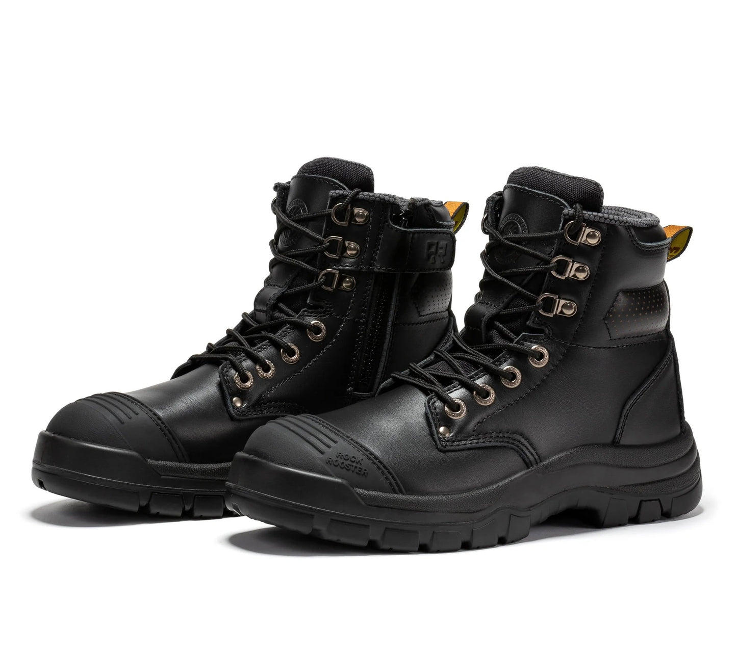 ROCKROOSTER AK052BK STEEL TOE