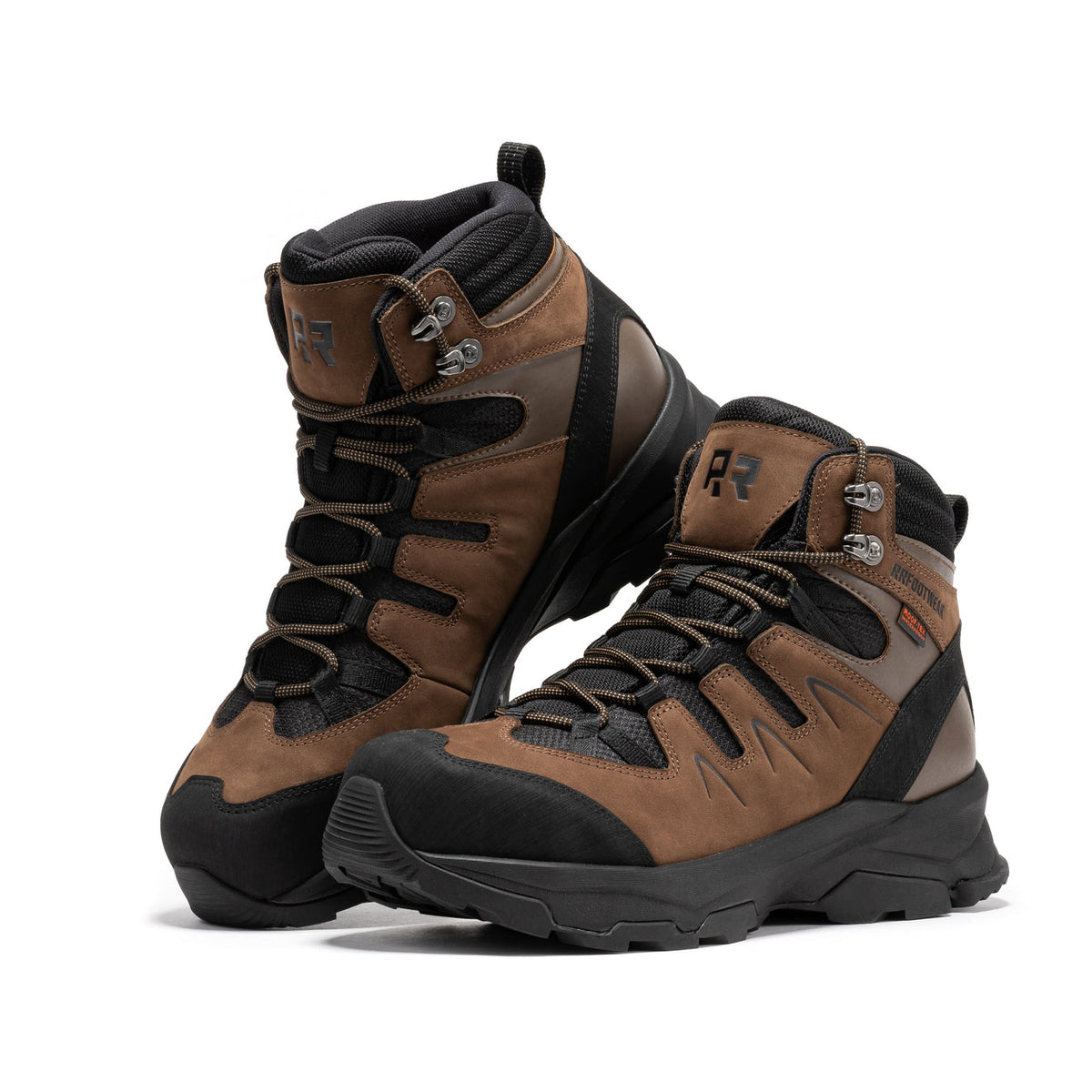 ROCKROOSTER Farmington 6 Inch Steel Toe Waterproof Hiking Boots AH001