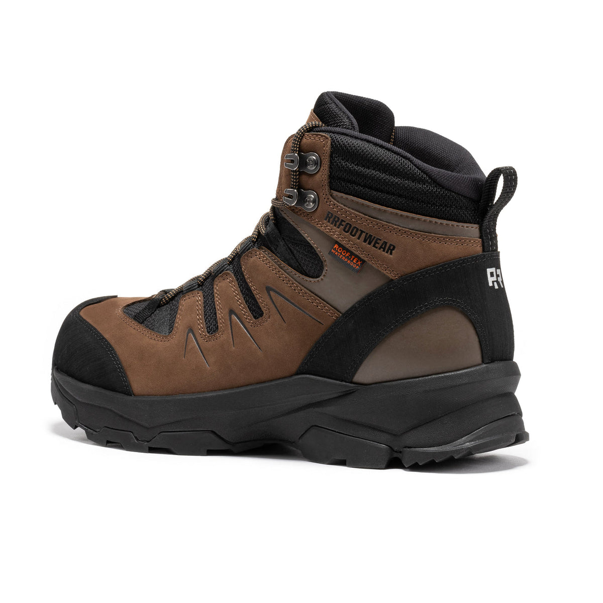 ROCKROOSTER Farmington 6 Inch Steel Toe Waterproof Hiking Boots AH001