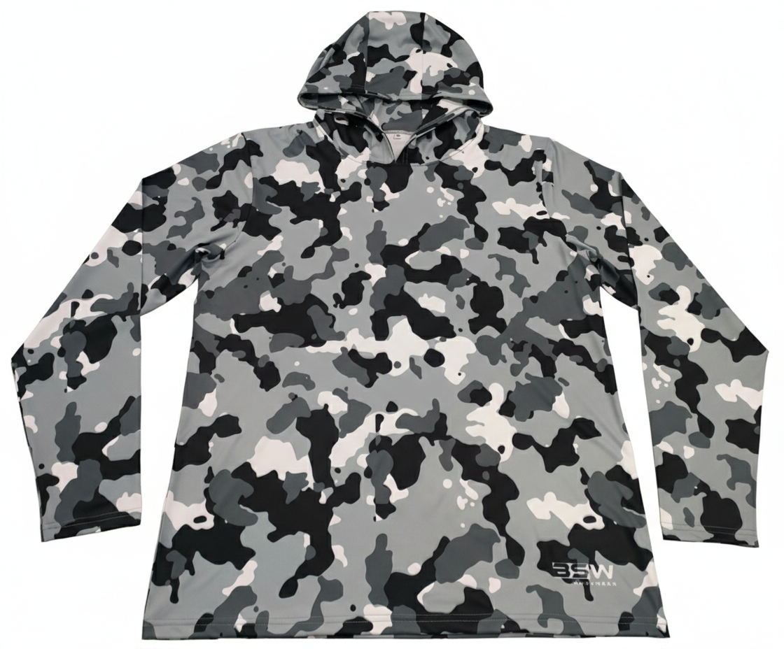 Hoodie Camo 50UPF+